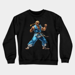 Street Fighter Ken Crewneck Sweatshirt